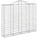 Cesto Gabbione Ad Arco 200x30x160/180 Cm Ferro Zincato - Foto miniatura 1