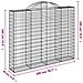 Cesto Gabbione Ad Arco 200x30x160/180 Cm Ferro Zincato - Foto miniatura 4