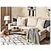 Set Di 2 Cuscini Howea Cotone 45 X 45 Cm Beige Trama Geometrica - Foto miniatura 1