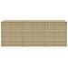 Contenitore Da Giardino Beige Misto 984l In Polyrattan - Foto miniatura 7