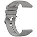 Cinturino In Silicone Per Garmin D2 Air X10 (43mm), Garmin Bounce, Garmin Active5 Grey - Foto miniatura 2