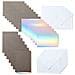 Insert Cards, Gray /Silver Holographic Biglietto di auguri standard 15 pz - Foto miniatura 2