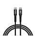 31859 cavo USB USB 2.0 1,2 m USB C Nero - Foto miniatura 3