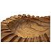 Vassoio Natura 21 - Marrone - Legno - 29x29x7 Cm - Foto miniatura 4