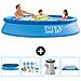 Piscina Fuori Terra - In Giro - 305x305x61 Cm - Blu - Include Accessori Coordinati Cb1 - Foto miniatura 1