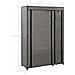 Lusso Casadino -  Armadi Pieghevoli 2 Pz Grigi 110x45x175 Cm In Tessuto - Foto miniatura 8