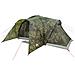 Tenda da Campeggio a Cupola per 6 Persone Mimetica Impermeabile - Foto miniatura 4