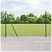 Recinzione Euro con Base in Calcestruzzo 25 x 1,2 m Verde Rete - Foto miniatura 2