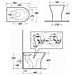 Sanitari Filomuro Feeling : Wc, Bidet, Copriwater Soft-close Beige Opaco - Foto miniatura 4