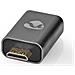 Adattatore Da Hdmi Mini A Hdmi Dritto In Alluminio, Grigio - Foto miniatura 1