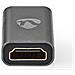 Adattatore Da Hdmi Mini A Hdmi Dritto In Alluminio, Grigio - Foto miniatura 4