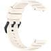 Cinturino In Silicone Compatibile Con Garmin Venu X1: Sportivo, Traspirante E Confortevole White+black - Foto miniatura 2