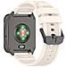 Cinturino In Silicone Compatibile Con Garmin Venu X1: Sportivo, Traspirante E Confortevole White+black - Foto miniatura 3