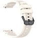 Cinturino In Silicone Compatibile Con Garmin Venu X1: Sportivo, Traspirante E Confortevole White+black - Foto miniatura 1
