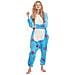Pigiama Da Donna Tuta Kigurumi Onesie Costume Sulivan Blu 155-165 M - Foto miniatura 4