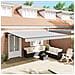 Tenda da Sole Antracite 4 × 3,5 m Metallo - Foto miniatura 2