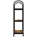 Libreria Rovere fumo 60 x 30 x 109 cm Legno multistrato - Foto miniatura 6