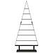 Albero di Natale in metallo con supporto Nero 125 cm Acciaio - Foto miniatura 5