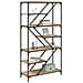Libreria Rovere artigianale 91 x 36 x 176 cm Legno multistrato - Foto miniatura 3