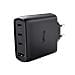 Maxo Caricabatteria USB GaN a 4 porte da 65 W - Nero EU - Foto miniatura 1