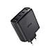 Maxo Caricabatteria USB GaN a 4 porte da 65 W - Nero EU - Foto miniatura 4