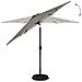Parasol da Giardino con Luci LED 270 x 270 cm Poliestere - Foto miniatura 2
