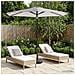 Parasol da Giardino con Luci LED 270 x 270 cm Poliestere - Foto miniatura 8