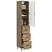 Set di armadi 2 pcs Rovere Artigianale 33 x 34,5 x 90 cm - Foto miniatura 2