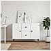 Credenza Bianco 89 x 34,5 x 60 cm Legno ingegnerizzato - Foto miniatura 2