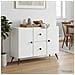Credenza Bianco 89 x 34,5 x 60 cm Legno ingegnerizzato - Foto miniatura 4