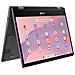 Chromebook CM14 Flip CM1402FM2A-EC0015 MediaTek Kompanio 520 35,6 cm (14") Touch screen Full HD 8 GB LPDDR4x-SDRAM 128 GB eMMC Wi-Fi 6 (802.11ax) ChromeOS Tedesco Grigio - Foto miniatura 3