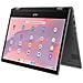 Chromebook CM14 Flip CM1402FM2A-EC0015 MediaTek Kompanio 520 35,6 cm (14") Touch screen Full HD 8 GB LPDDR4x-SDRAM 128 GB eMMC Wi-Fi 6 (802.11ax) ChromeOS Tedesco Grigio - Foto miniatura 5