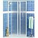 Porte doccia scorrevole reversibile con lastre in crinex 100x185 cm - Foto miniatura 2