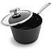 Casseruola Alta Serie Pro Iq In Alluminio Antiaderente Per Induzione Con Manico In Acciaio Inox E Coperchio In Vetro Di - Foto miniatura 1