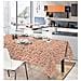 Tovaglia In Cotone Disegno Ramage 7937 140x140 Beige - Foto miniatura 2