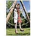 Rete Di Arrampicata Spider Per Altalene In Legno 2,3m J-900550 - Foto miniatura 3