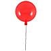 Lampada A Soffitto Balloon Plafoniera - Rotonda - Da Parete - Rosso 30 X 30 X 33 Cm, 1xmax 24w, E27 - Foto miniatura 1
