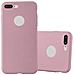 Custodia Compatibile Con Apple Iphone 8 Plus / 7 Plus / 7s Plus In Candy Rosa - Coperchio Protettivo In Silicone Tpu Flessibile - Foto miniatura 1