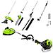 Decespugliatore Multifunzione Tagliasiepe Motosega Potatore Zi-gps182j - Foto miniatura 2