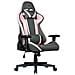 Sedia Gaming Caliber R1S Rose in PU Traspirante Colore Grigio / Rosa - Foto miniatura 2