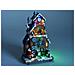 Decorazione Natalizia Animata Fabbrica Di Giocattoli Carillon Natalizio Con Suoni E Luci Idea Regalo Natale - Foto miniatura 2