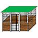 Box Per Cani In Legno E Rete Con Zincatura A Caldo Da 300x200x Altezza 180 Cm - Foto miniatura 1