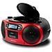 BBTC-550RD Lettore CD Portatile Bluetooth Rosso - Foto miniatura 1