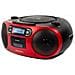 BBTC-550RD Lettore CD Portatile Bluetooth Rosso - Foto miniatura 2