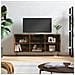 Mobile Porta Tv Rovere Fumo 103,5x30x50 Cm In Legno Multistrato - Foto miniatura 1