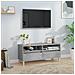 Mobile Per Tv Grigio Cemento 100x34,5x44,5 Cm Legno Multistrato - Foto miniatura 1