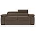 Giunone Divano Letto Alto 18 Cm. Impermeabile T02 Marrone - Foto miniatura 3