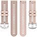 Cinturino In Silicone Per Garmin D2 Air X10 (43mm), Garmin Bounce, Garmin Active5 Pink - Foto miniatura 3