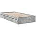 Giroletto Cassetti Grigio Cemento 100x200 Cm Legno Multistrato - Foto miniatura 3