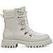 White Casual Closed Booties Stivaletti Tessile Scarpe Donna Bianco Eu 38, 1-26288-41 100 - Foto miniatura 2